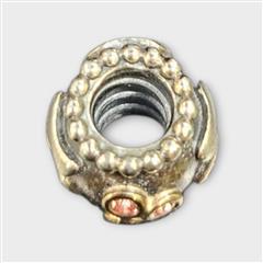 Pandora 790574CZS Mom Pink CZ Bead Charm 14K/S925 ALE Sterling Silver